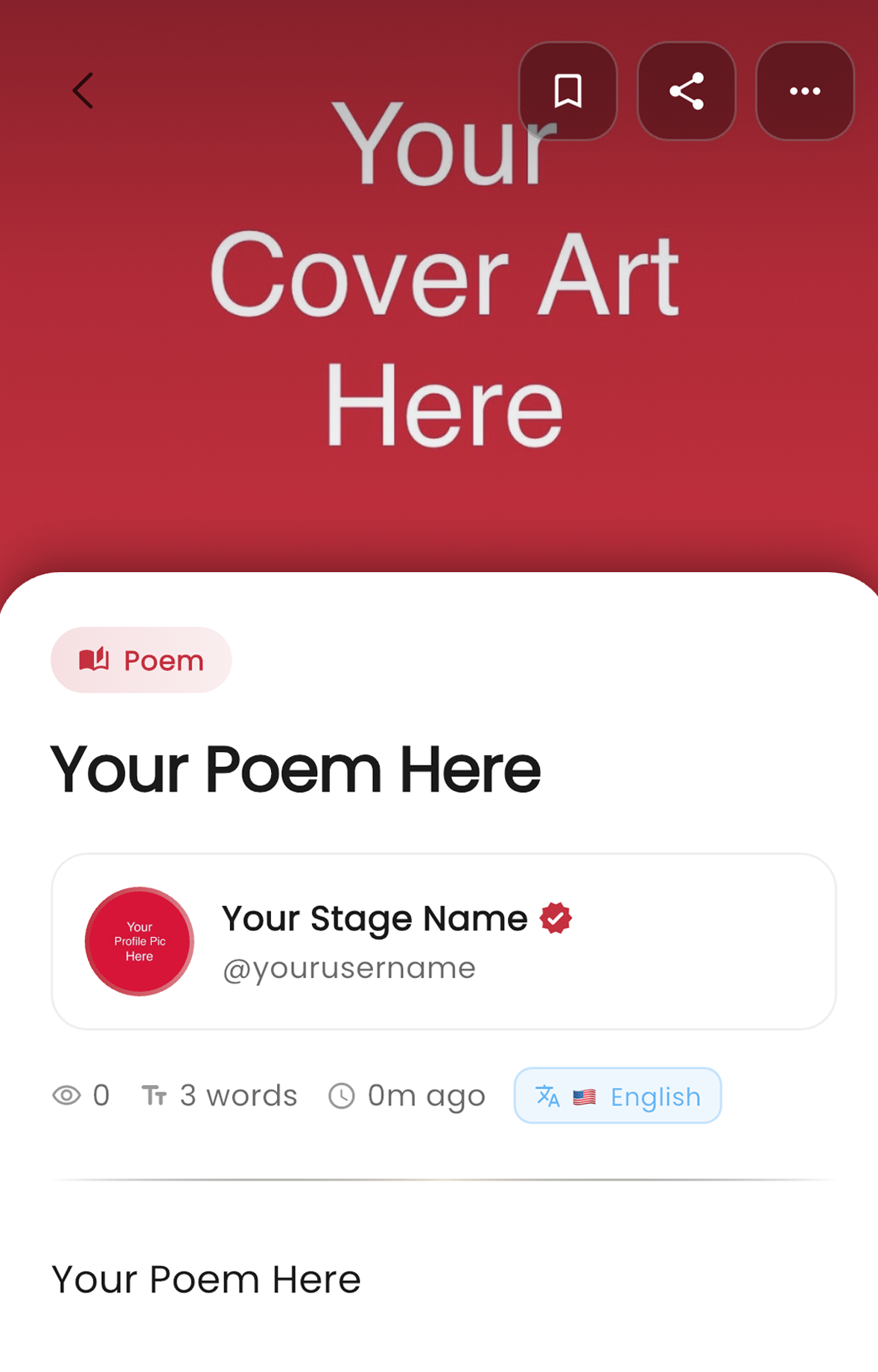 Transcribe, Format, & Post Your Poem